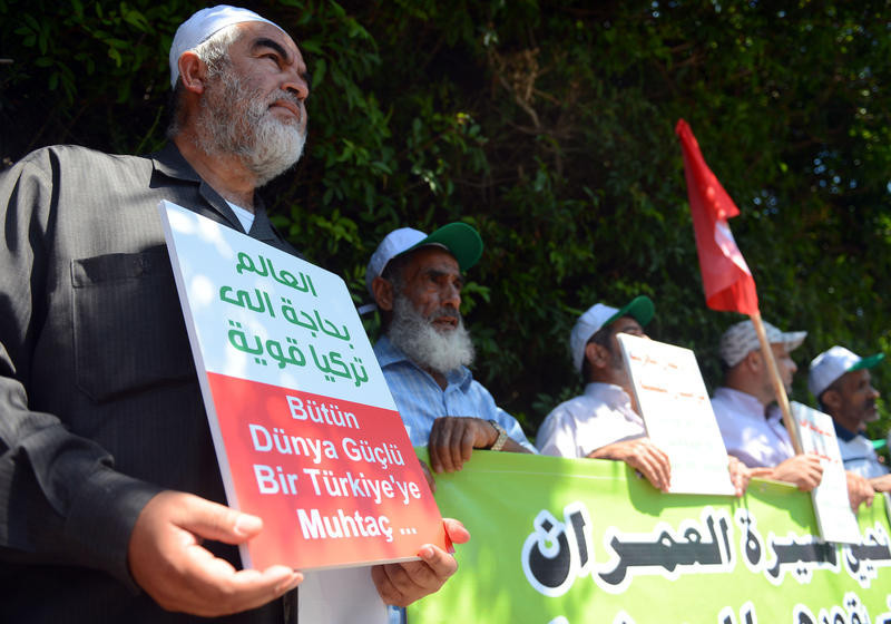 Erdoğan'a İsrail'de destek gösterisi - Resim: 4