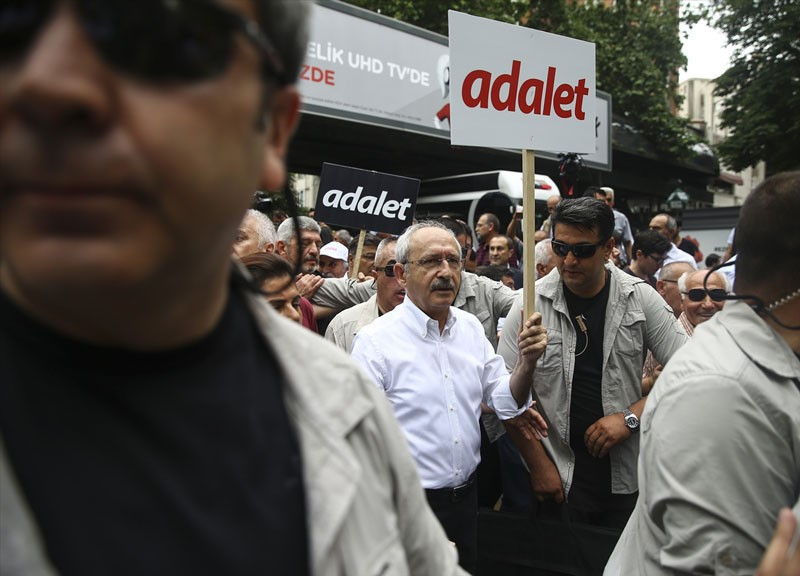 Kemal Kılıçdaroğlu yürüyüşe başladı ilk görüntüler - Resim: 1