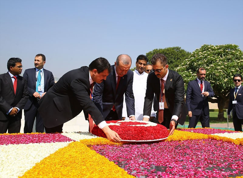 Cumhurbaşkanı Erdoğan Hindistan'da ilk orayı ziyaret etti - Resim: 3