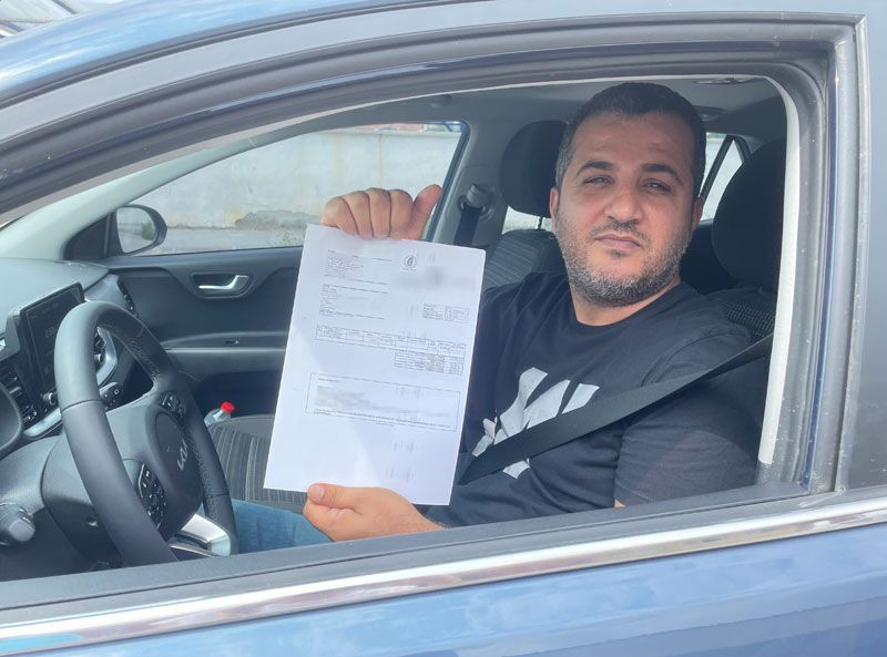 Sıfır otomobil için elden 60 bin lira aldılar araç sahibi o anları kayda aldı - Resim: 2