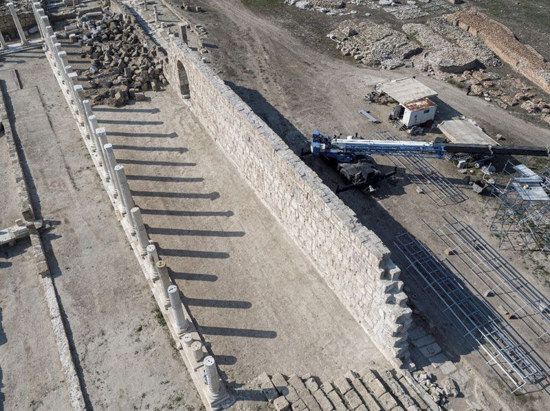 Denizli'de Roma İmparatoru Nero'nun heykeline ait mermer baş bulundu - Resim: 4