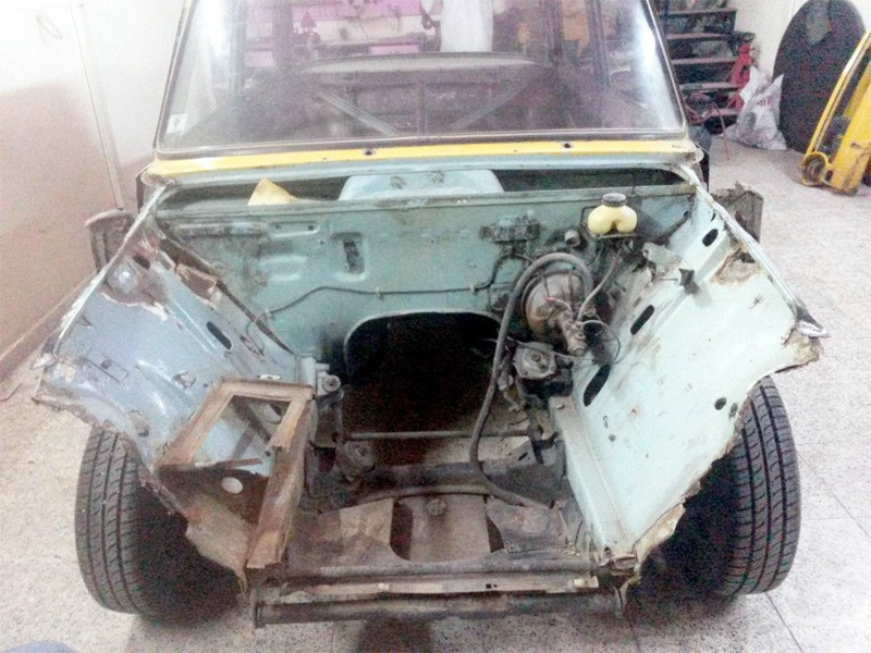 2 bin liraya aldığı Murat 124'ü 7 ayda bu hale getirdi - Resim: 1