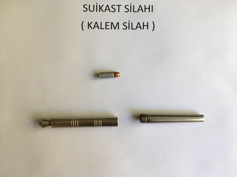 İstanbul'da kalem şeklinde suikast tabancası ele geçirildi - Resim: 3