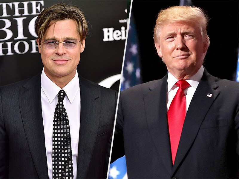 Brad Pitt canlı yayında... Trump'a olay tepki! - Resim: 2