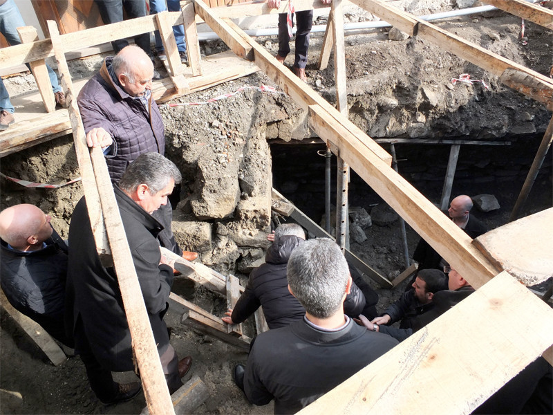 Çorum'da altyapı çalışmasında tarihi oda bulundu - Resim: 3