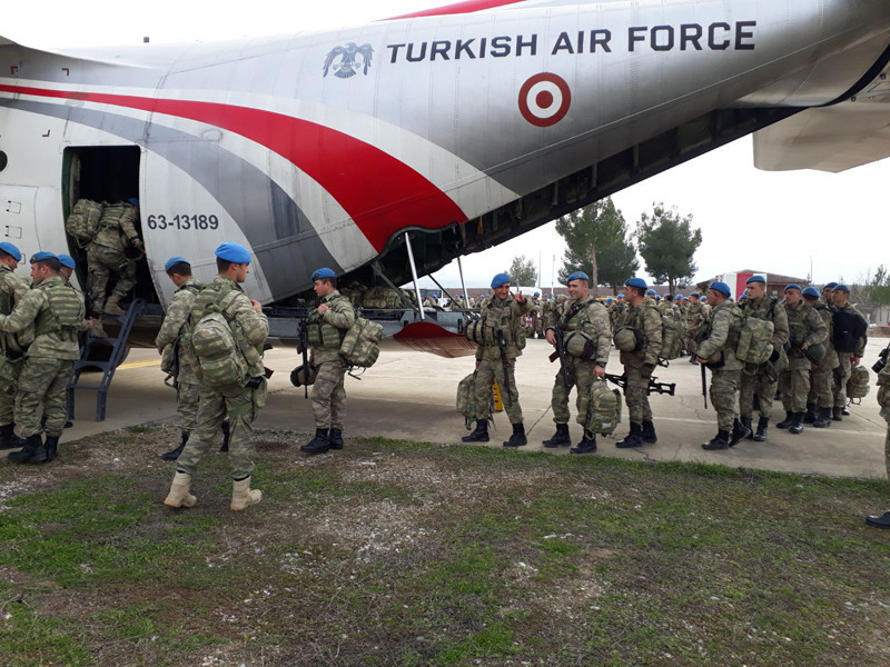 Komandolar Afrin'e böyle uğurlandı - Resim: 4
