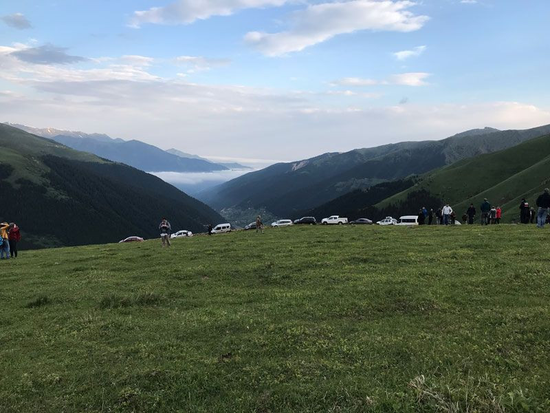 Rize'de 3 yıldır görülmüyordu meraklıları sabahın ilk ışıklarıyla dürbünle gördüler - Resim: 3