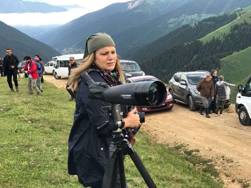 Rize'de 3 yıldır görülmüyordu meraklıları sabahın ilk ışıklarıyla dürbünle gördüler - Resim: 4