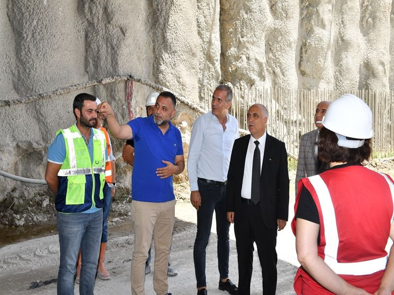 Denizli Honaz Tüneli'nde sona doğru - Resim: 1