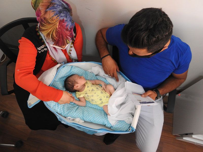 Gaziantep’te bebeğin altını değiştirmek için açan kadın dona kaldı - Resim: 3