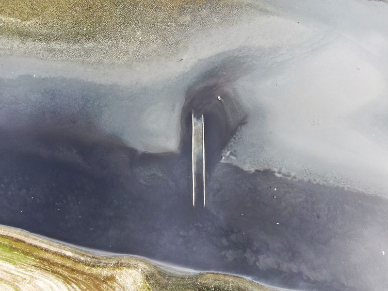 Kahramanmaraş'ta sular çekildi ortaya çıkanlar şaşırttı! Gören telefona sarılıyor - Resim: 1