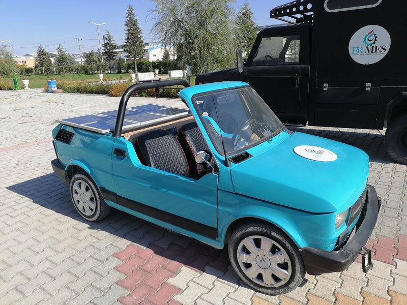 Konya'da lise öğrencileri güneş enerjili araç tasarladı farklı projeler sırada - Resim: 2