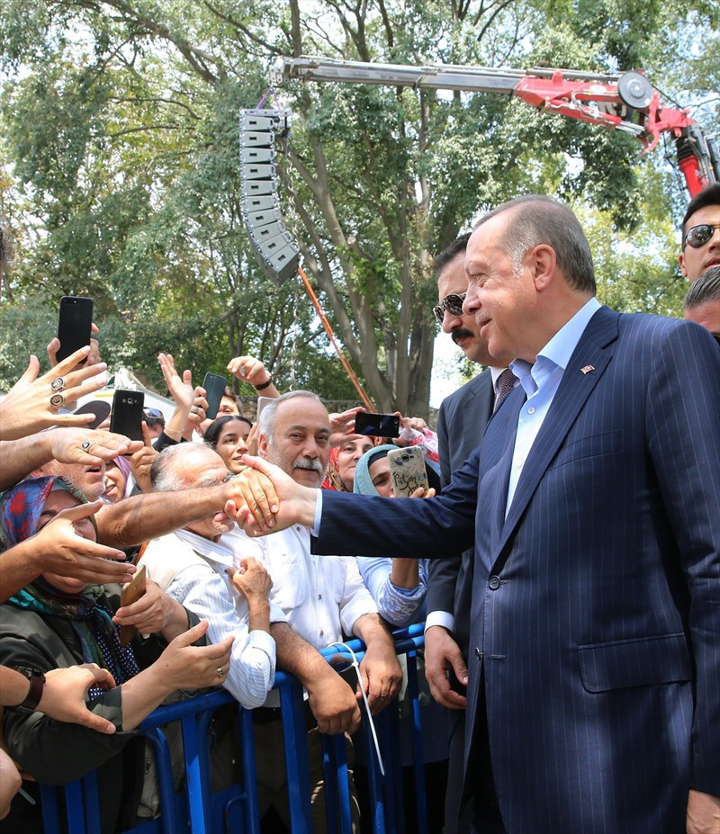 Erdoğan'ı karşısında gören telefonuna sarıldı - Resim: 4