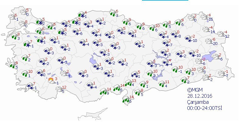 İşte il il hava durumu raporu - Resim: 4