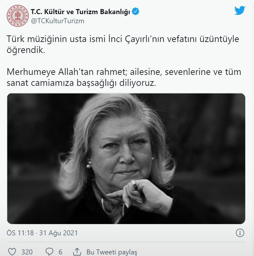Türk müziğinin usta ismi İnci Çayırlı hayatını kaybetti - Resim: 2