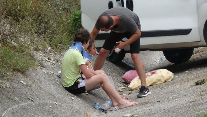 Kocaeli'de ölüm yolunda dehşeti yaşadılar! - Resim: 1