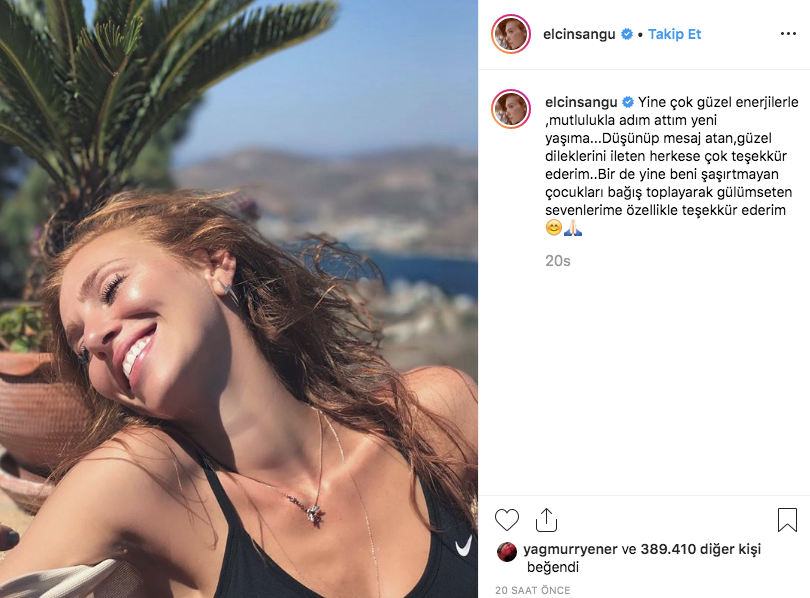 Çarpışma dizinin yıldızı Elçin Sangu'dan anlamlı doğum günü paylaşımı! - Resim: 4