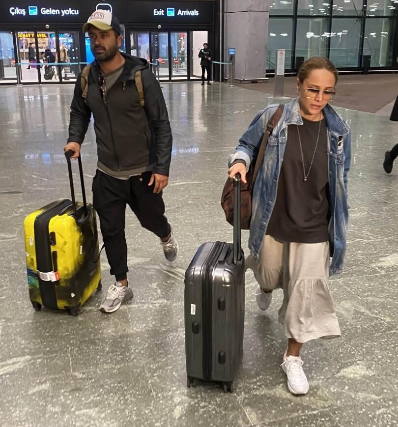 Umut Duygu Burçin Terzioğlu Filipinler'den beraber döndüler! - Resim: 2