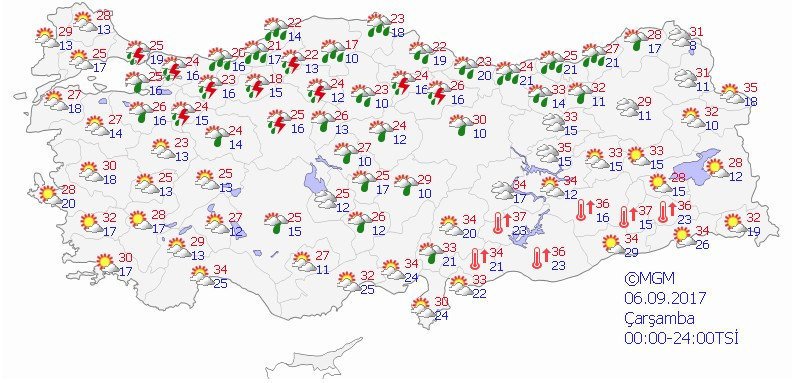 Son hava durumu fena İstanbul dahil 32 ile yağış geliyor saati de belli - Resim: 3