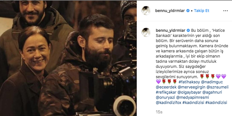 Kadın dizisinin sevilen oyuncusu projeden ayrıldığını resmen duyurdu - Resim: 3