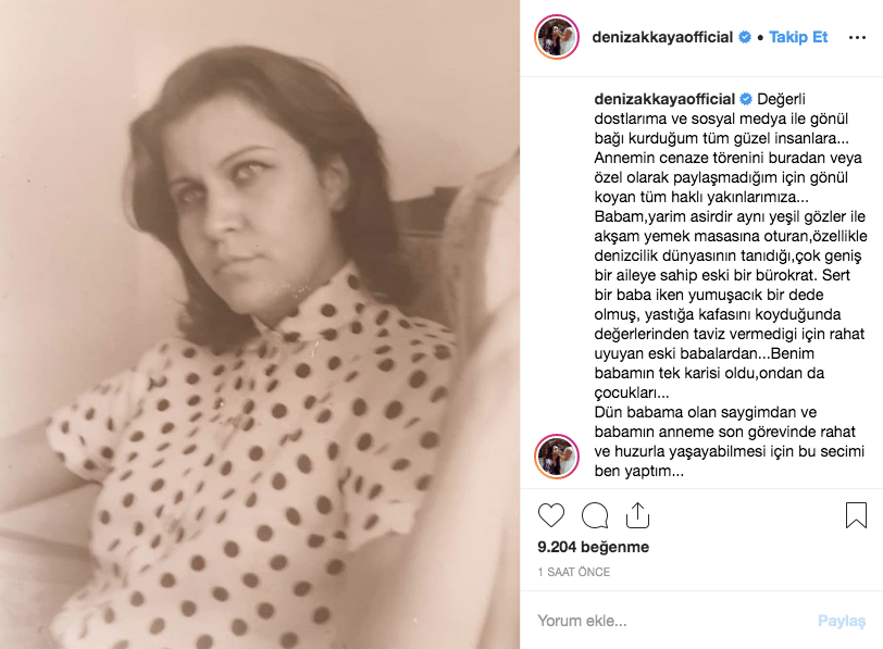 Deniz Akkaya annesinin cenaze töreni saatini paylaşmamıştı açıklama geldi - Resim: 3