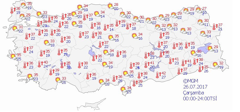 Son hava durumu rekor kıracak alarm verildi bu iller dikkat! - Resim: 4