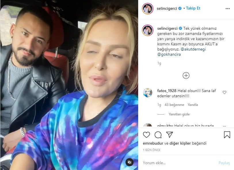 Selin Ciğerci ve Gökhan Çıra'dan takdirlik hareket! Kazançlarının yarısı AKUT'un olacak - Resim: 4