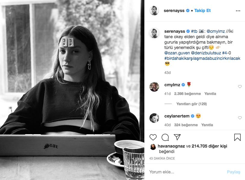 Cem Yılmaz çekti Serenay Sarıkaya Instagram'da paylaştı Ozan Güven de var - Resim: 3