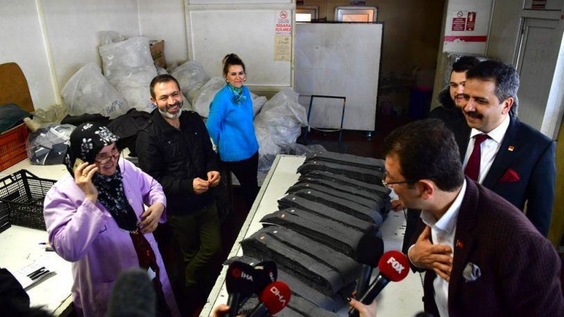 Ekrem İmamoğlu ile işçi kadın arasında ilginç diyalog - Resim: 4