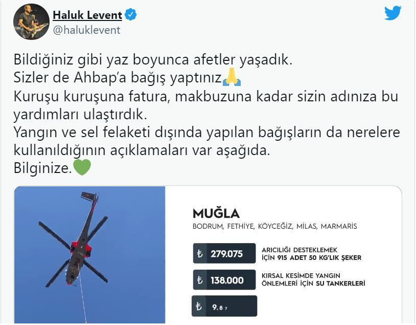 Haluk Levent AHBAP'a yapılan tüm bağışları tek tek tüm detayıyla açıkladı - Resim: 4