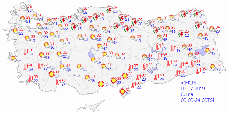 Sıcak havalara sağanak yağış molası! Kuvvetli esecek - Resim: 4