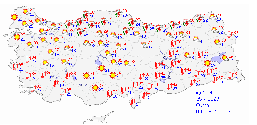 Meteoroloji, İstanbul ve birçok şehre müjde verdi! Çöl sıcaklarına sağanak molası: İşte il il hava tahminleri... - Resim: 19