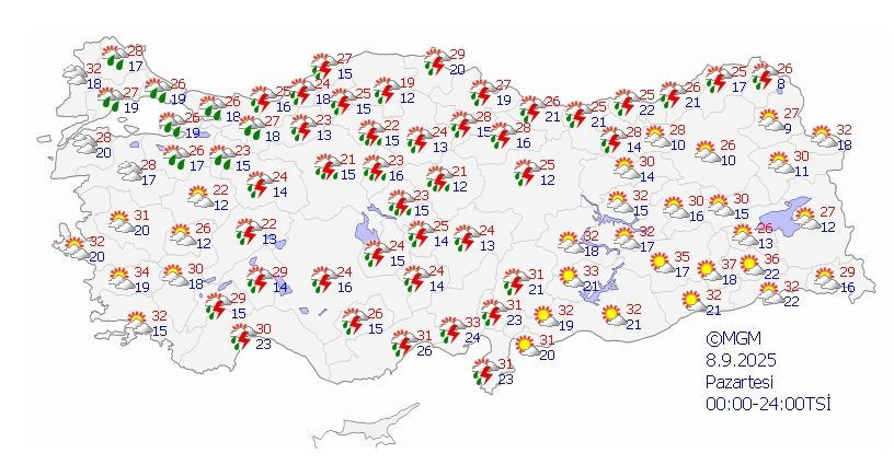 Meteoroloji'den uyarı geldi! Ankara'dan Sivas'a etkisini sürdürecek... - Resim: 3