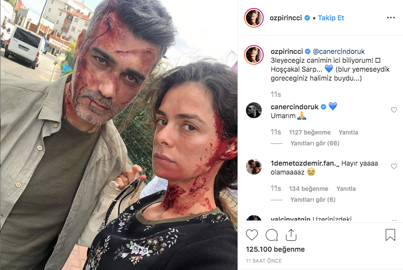 Kadın dizisinden ayrılan Caner Cindoruk'a rol arkadaşı Özge Özpirinçci'den veda - Resim: 2