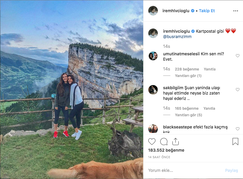 Sen Anlat Karadeniz başrolü İrem Helvacıoğlu'nun manzara pozu çok beğenildi - Resim: 3