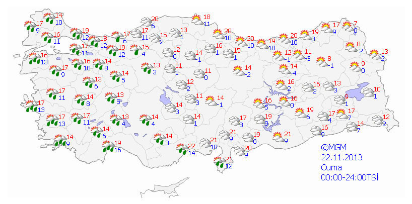 Yağmur ve kar geliyor - Resim: 1