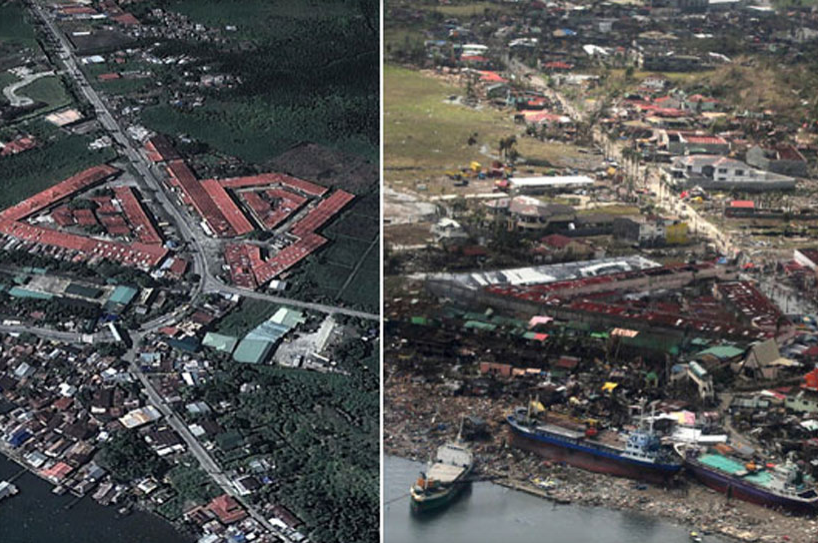 Haiyan tayfunundan önce ve sonra Filipinler - Resim: 1