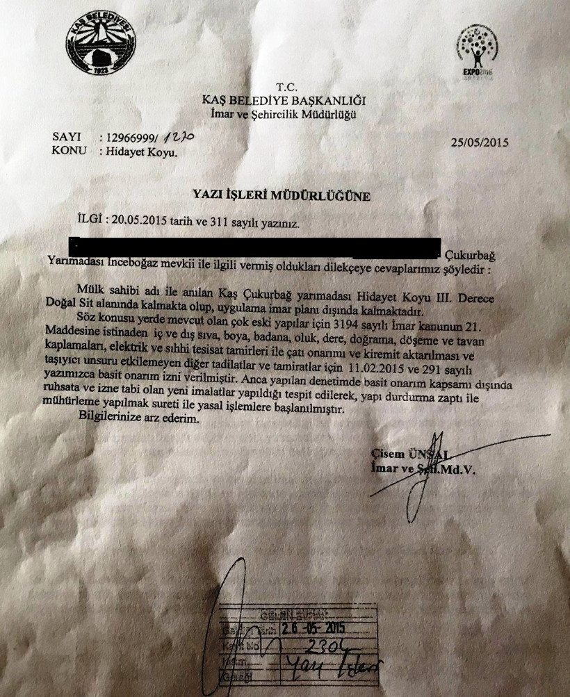 Antalya'da denize sıfır ve hazine arazisinde! Lüks otel hakkında ikinci karar - Resim: 4