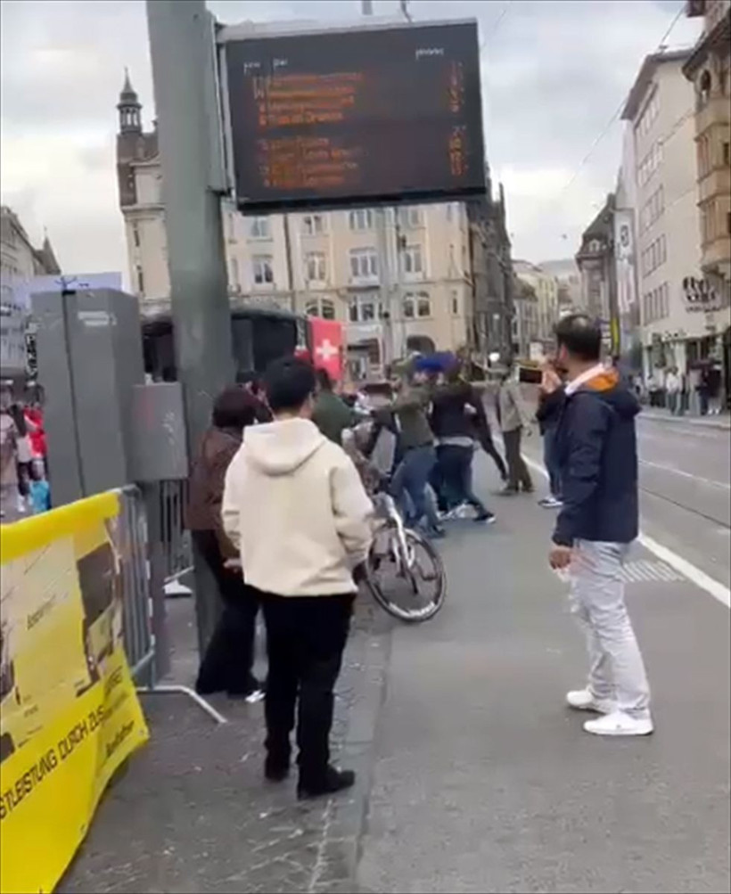İsviçre'de PKK yandaşları 23 Nisan Festivali'ne saldırdı! En az 6 kişi yaralandı - Resim: 3