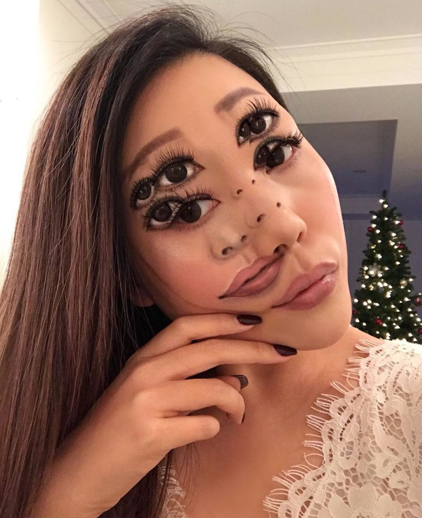 Yaptığı makyajlarla istediği kılığa giriyor! - Resim: 2