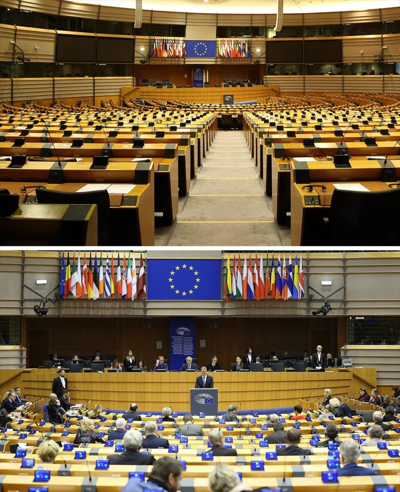 Corona virüs sonrasında dünyadan ibretlik fotoğraflar geldi - Resim: 1