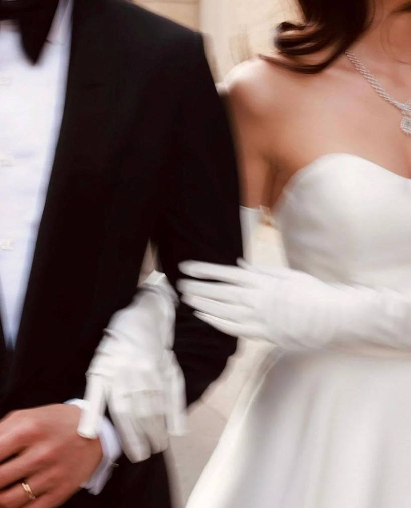 Melisa Aslı Pamuk ile Yusuf yazıcı evlenmişti, düğünden ilk kareler geldi! Paris sokaklarında böyle aşka geldiler - Resim: 3