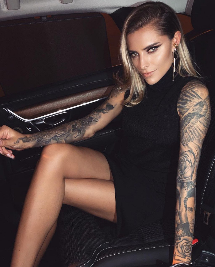 Karius'un sevgilisi Sophia Thomalla'nın otomobiline spreyli saldırı - Resim: 2