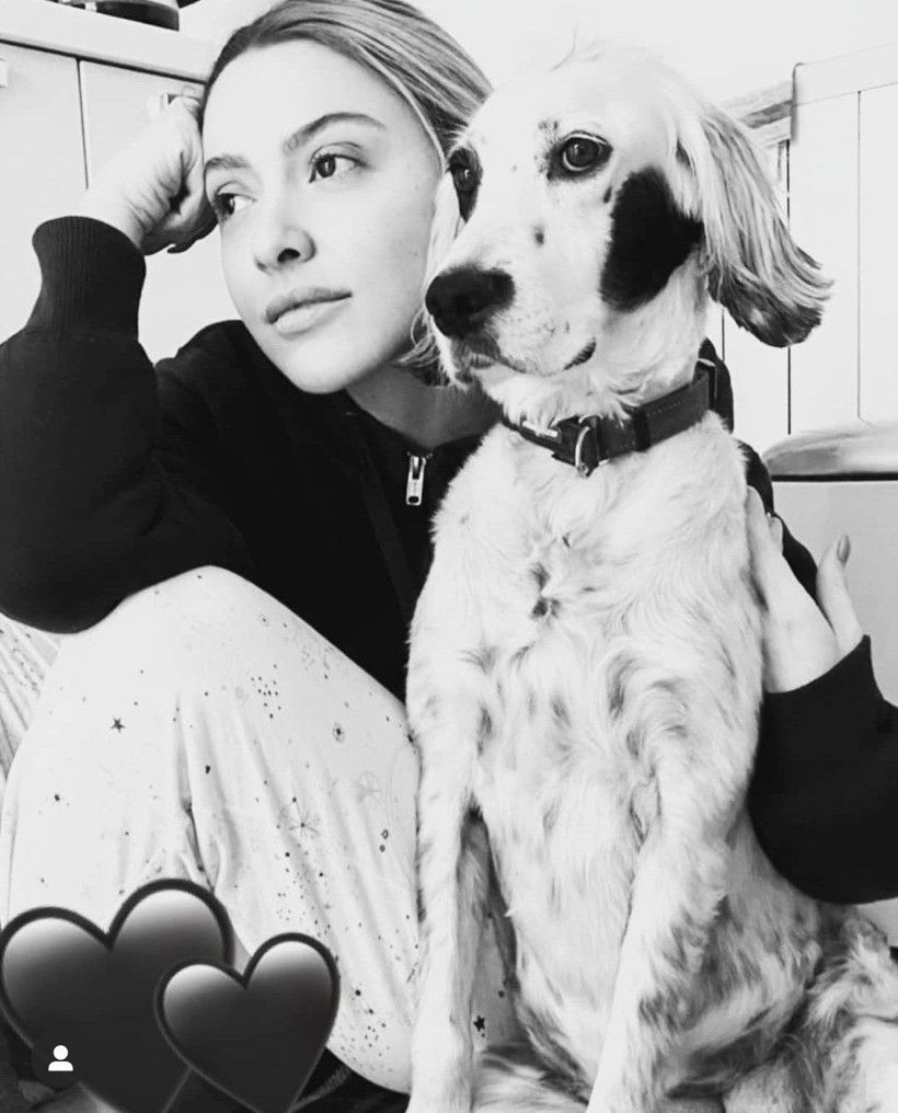 Hadise Kaan Yıldırım'la aşk yaşıyor fotoğraftaki köpek detayı ele verdi - Resim: 3