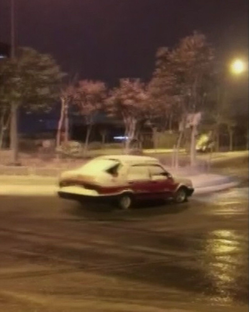 İstanbul’da kar altında drift yapan magandalara rekor ceza - Resim: 3