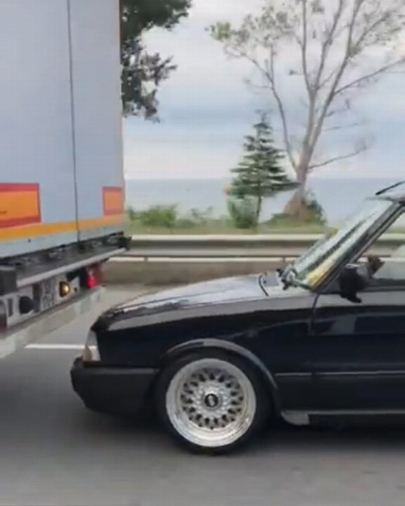 Trabzon trafiğinde sürücüleri tehlikeye attı: Gözaltına alındı! - Resim: 4