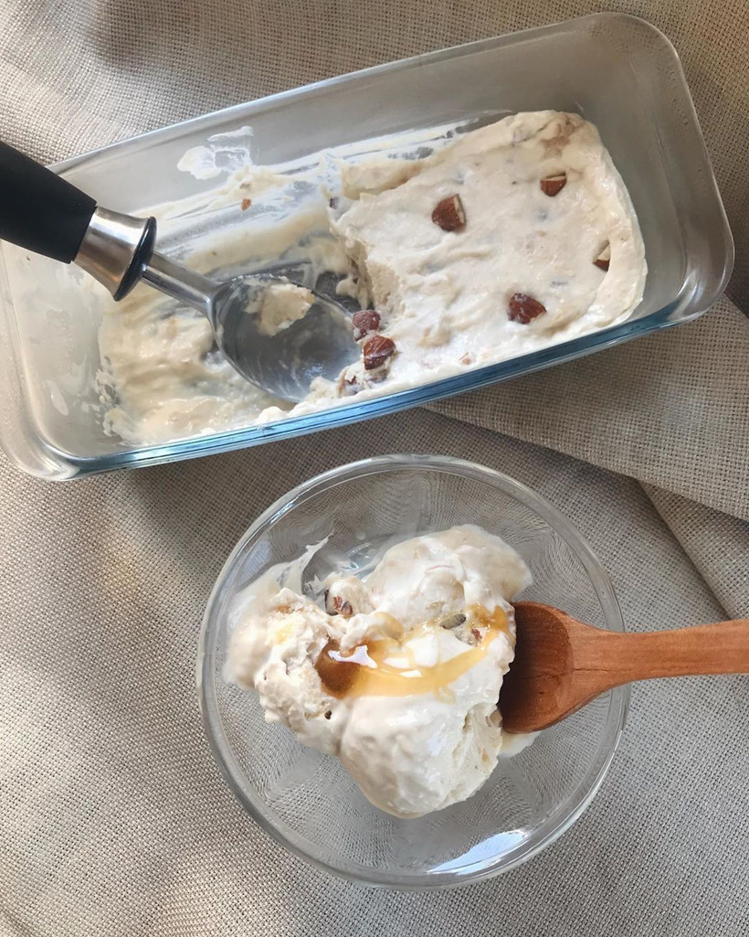 Ballı bademli dondurma tarifi! Diyet yapanlar bayılacak! - Resim: 3