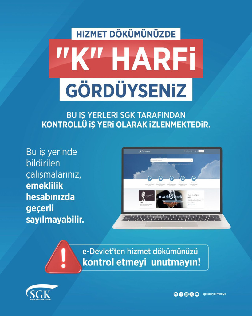 Çalışanlar dikkat SGK uyardı: Bu harf varsa emekli olamayabilirsiniz! - Resim: 4