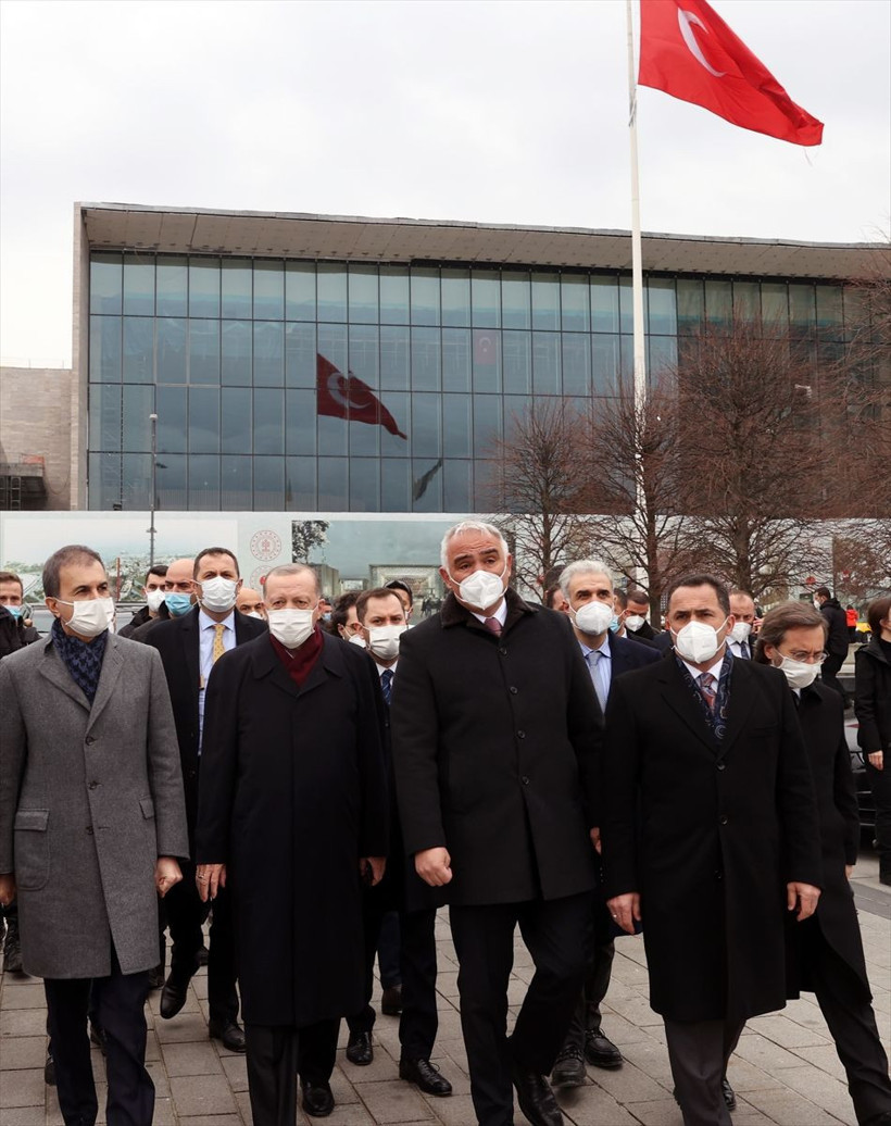 Cumhurbaşkanı Erdoğan, AKM ve Taksim Camii'nde incelemelerde bulundu - Resim: 2