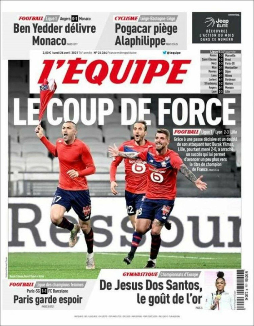 Fransa'da Burak Yılmaz manşetleri: Herkes kahramanın önünde eğiliyor - Resim: 3